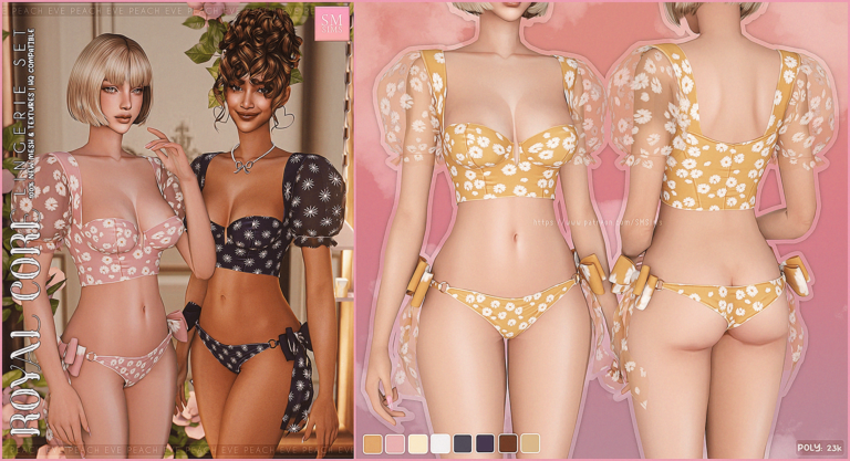 PEACH Royal Core - Lingerie Set