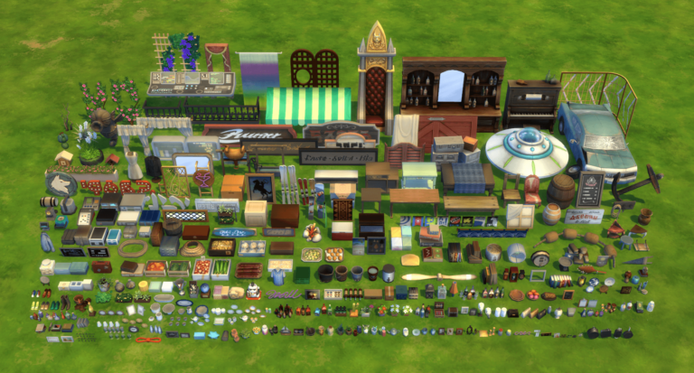 Clutter freed from misc decorations