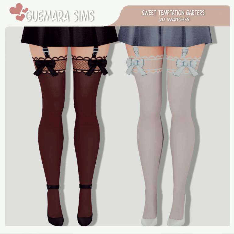 Sweet Temptation Garters Swatches