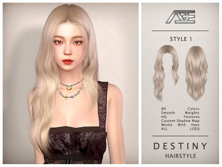 Destiny - Style 1 (Hairstyle)