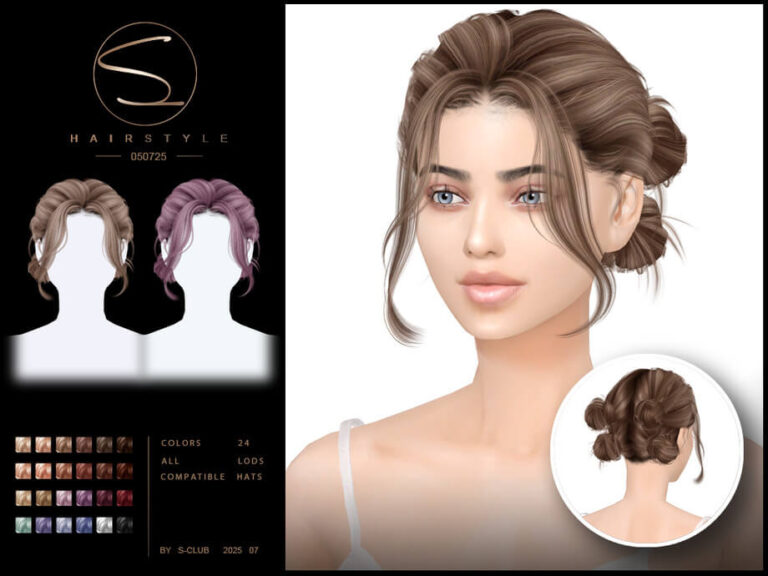 S-Club_050725_ updo Hairstyle