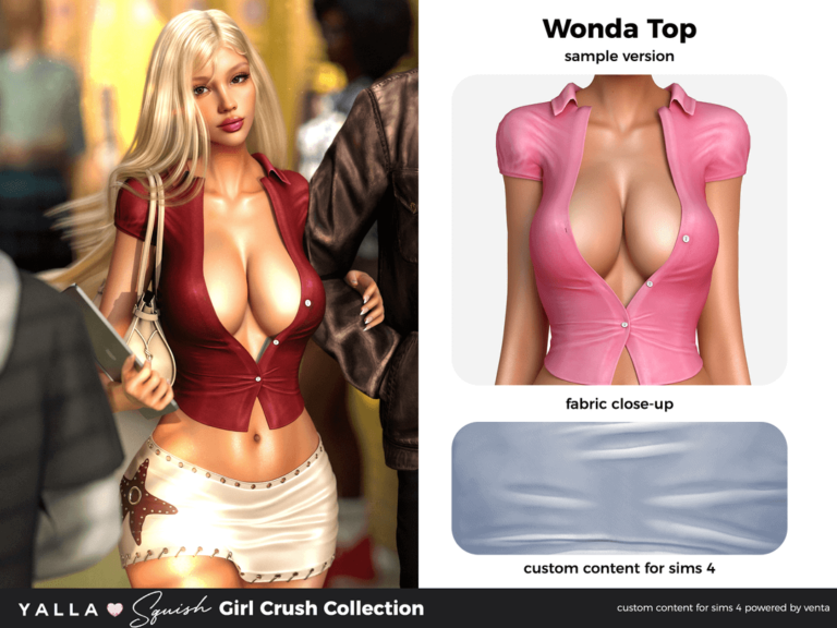 Wonda Top Part of YALLA Girl Crush Collection