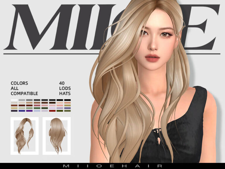 MIIOE medium length side hair