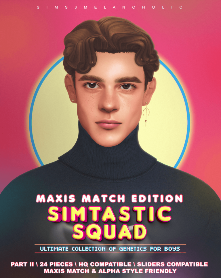 Simtastic Squad - Ultimate collection of genetics for boys