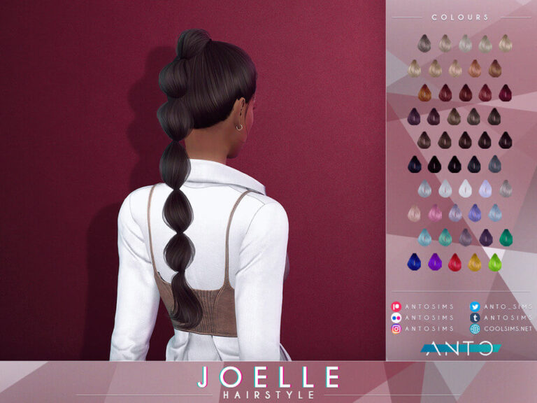 Joelle Hairstyle (Back)