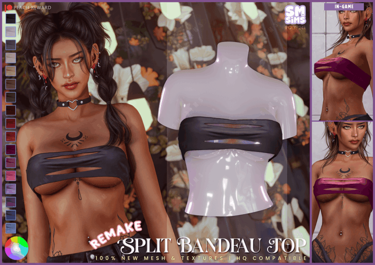 Split Bandeau Top REMAKE