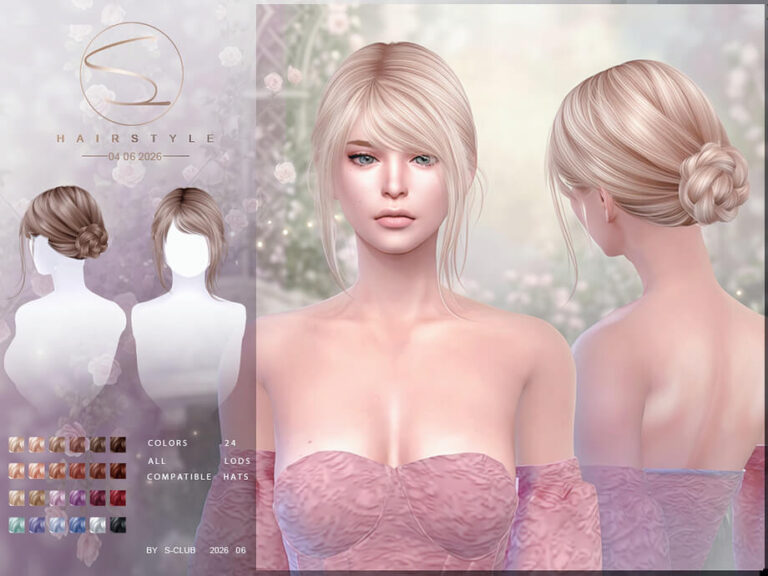 S-CLUB UPDO HAIRSTYLE