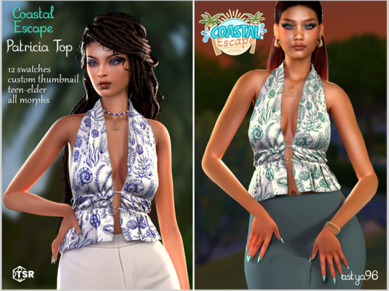 Coastal Escape Patricia Top