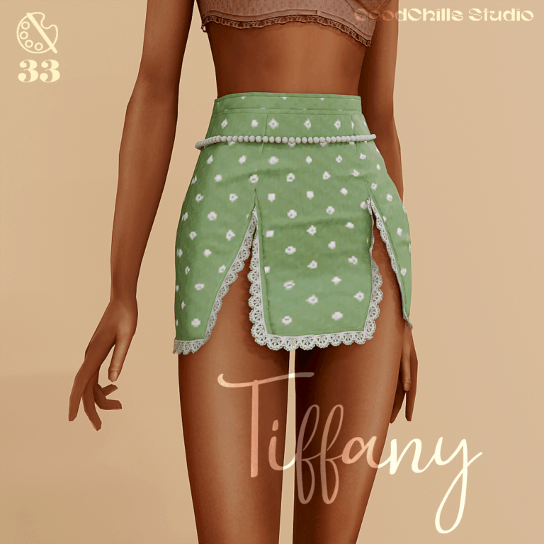 GCS Skirt Tiffany Frill Hem Mini