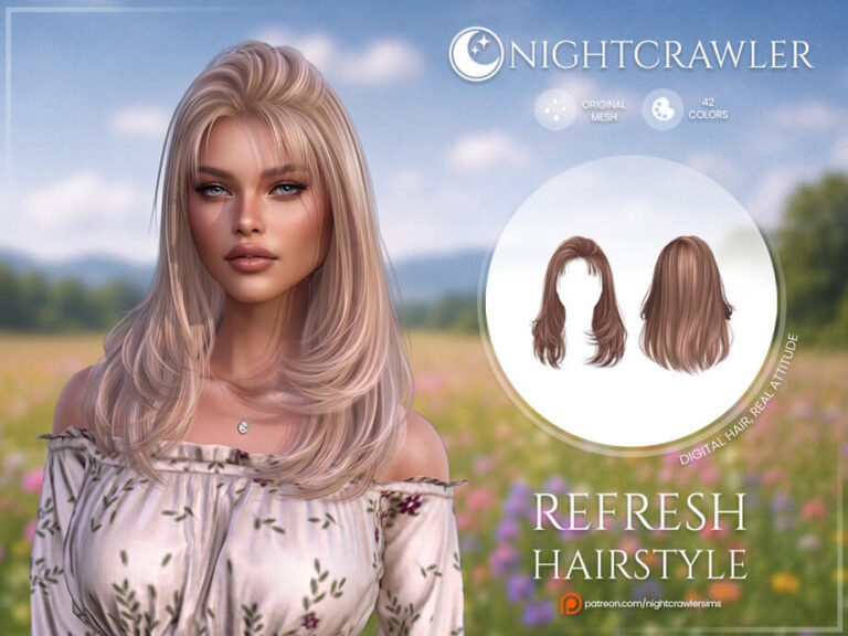 Nightcrawler-Refresh Hair STYLE A